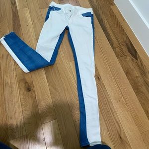White front, blue back Koral jeans